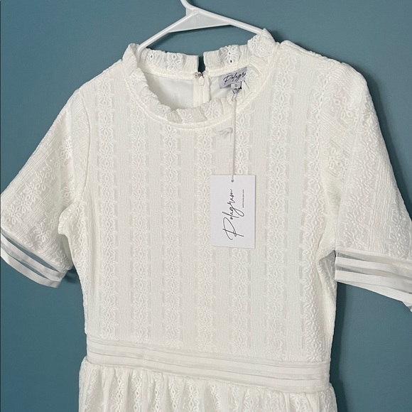 Polagram White Lace Dress - Picture 12 of 12